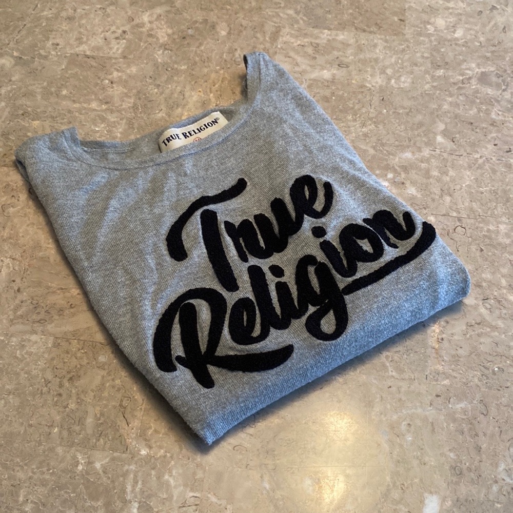 True Religion Crop Sweater